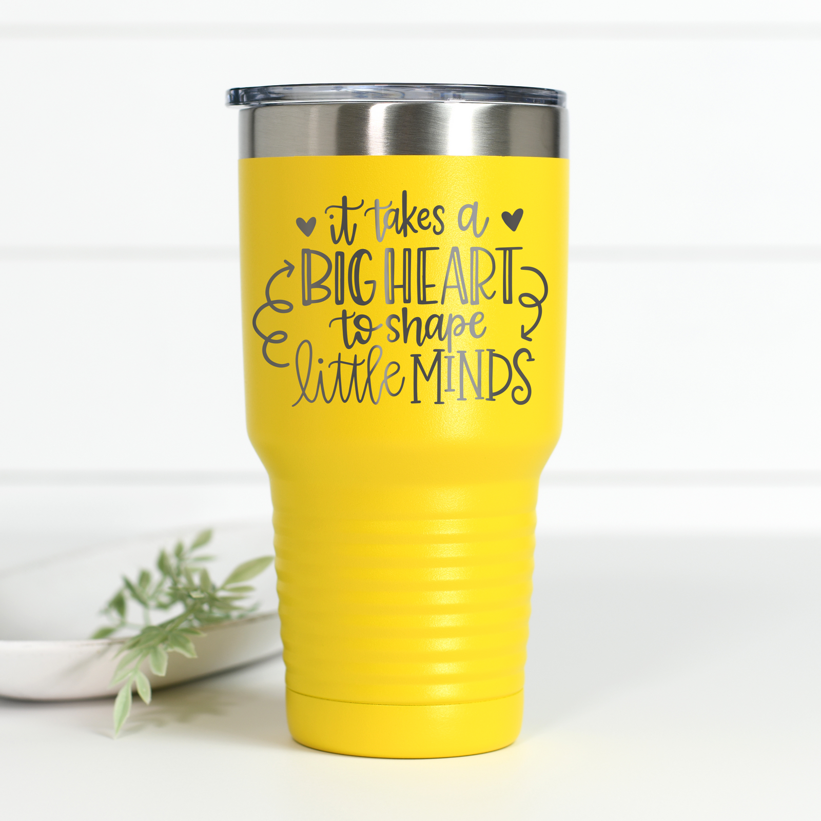 It Takes A Big Heart 30 oz Engraved Tumbler