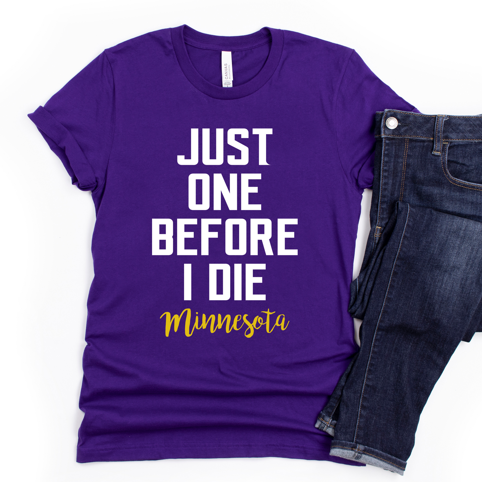 Just One Before I Die Minnesota Tee T-Shirt