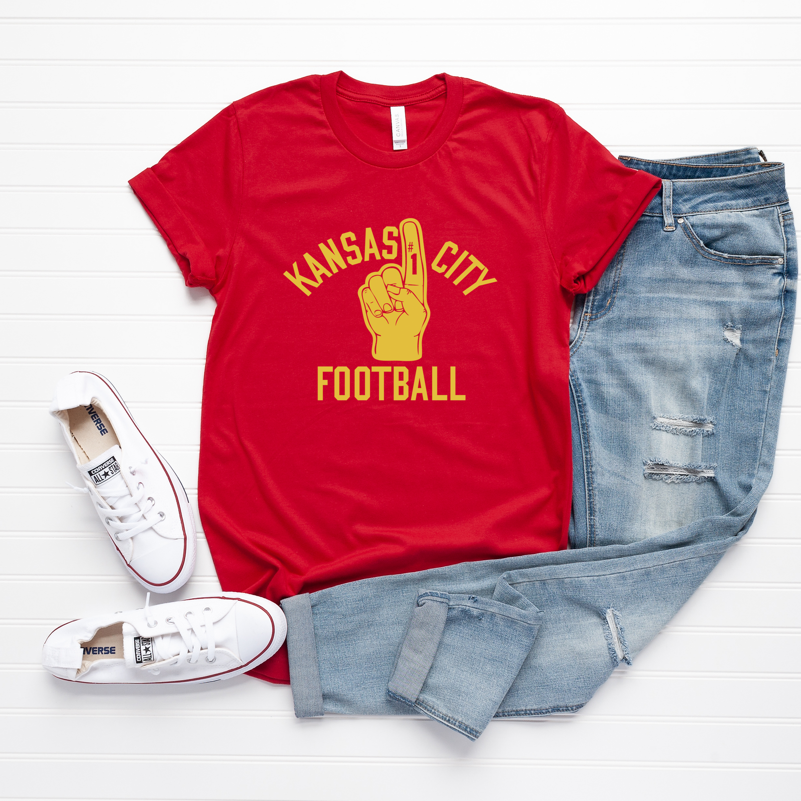 Kansas City #1 Foam Finger Tee