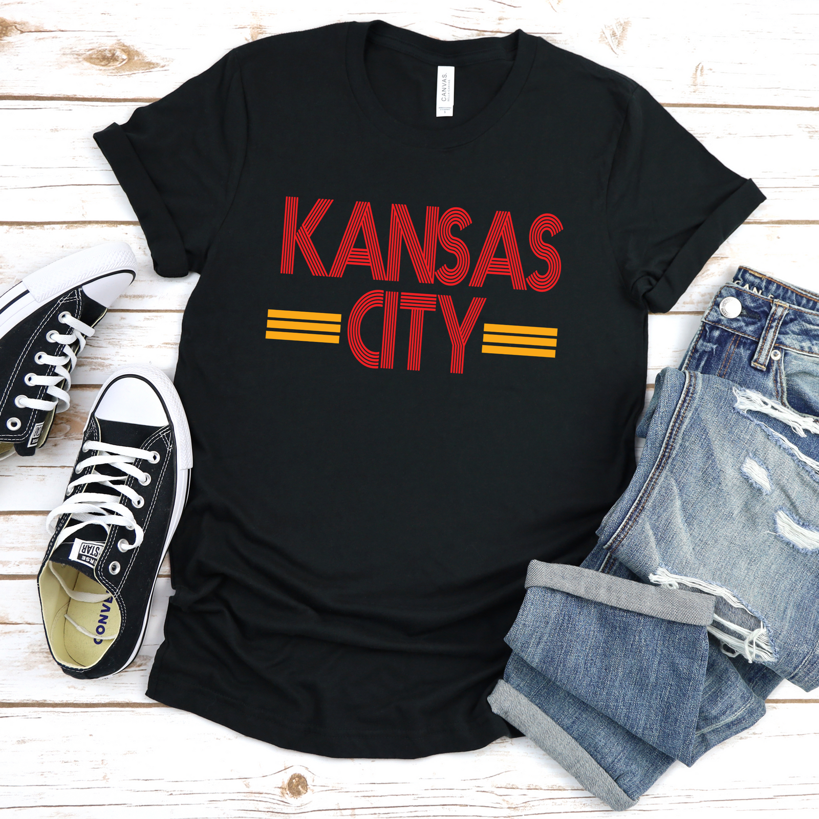 Kansas City Stripes Tee