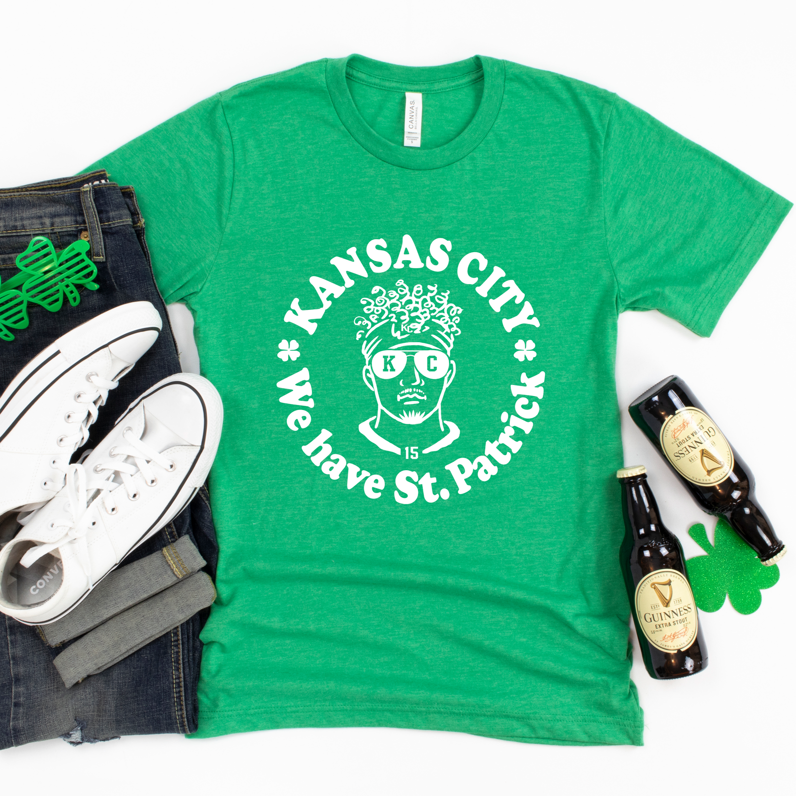 Kansas City We Have St Patrick Tee or Sweatshirt
