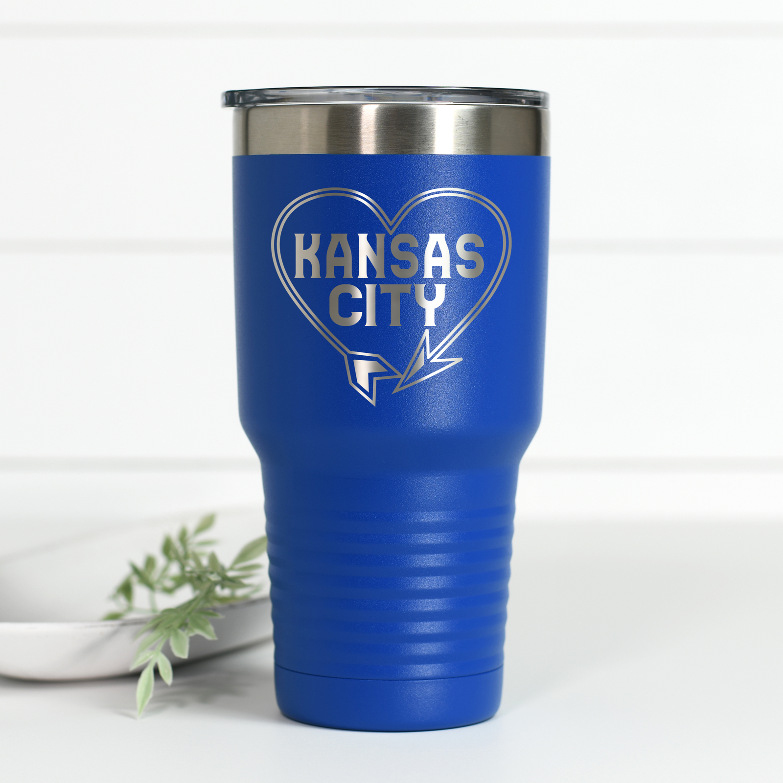 Kansas City Western Auto 30 oz Engraved Tumbler