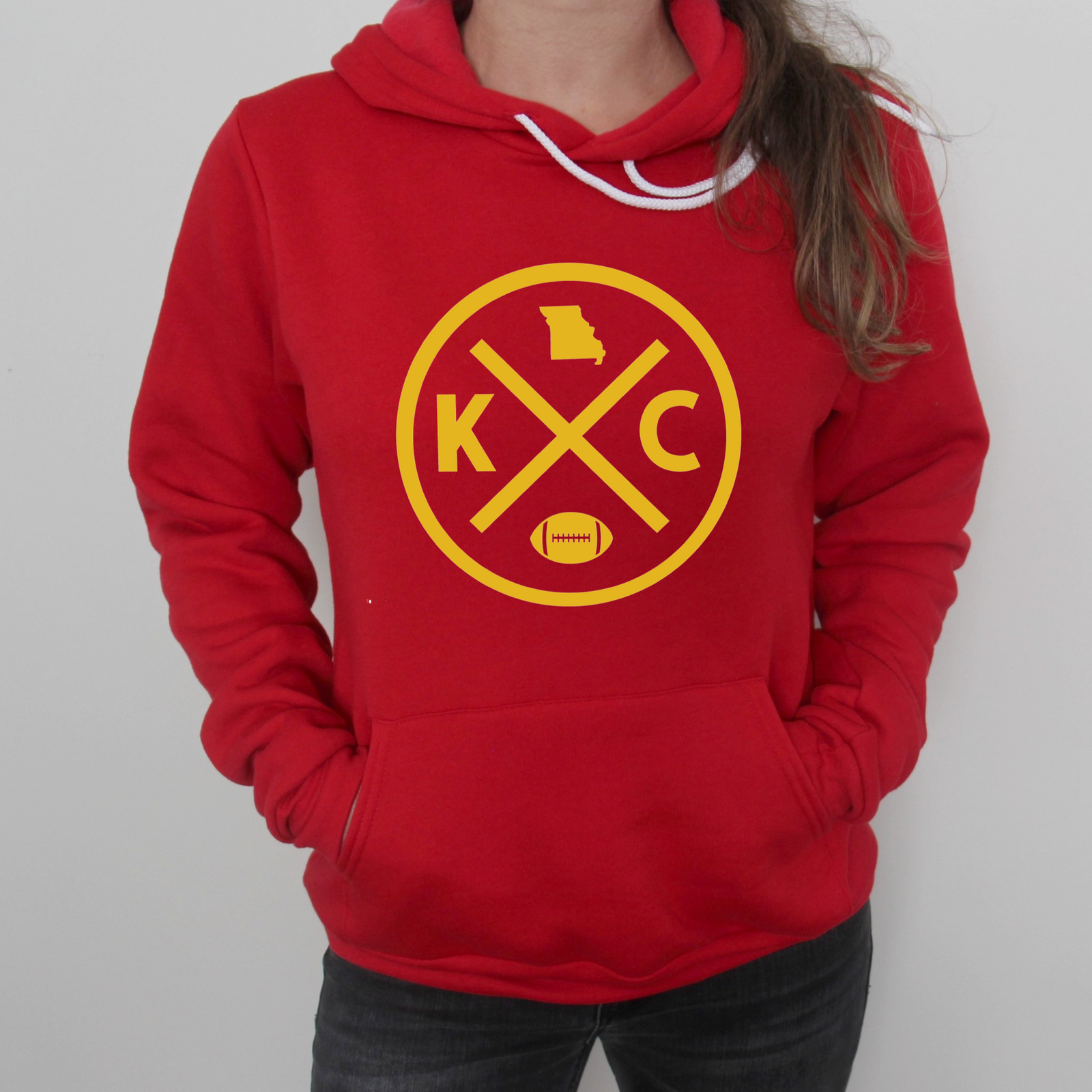 KC Circle Crew or Hoodie Sweatshirt