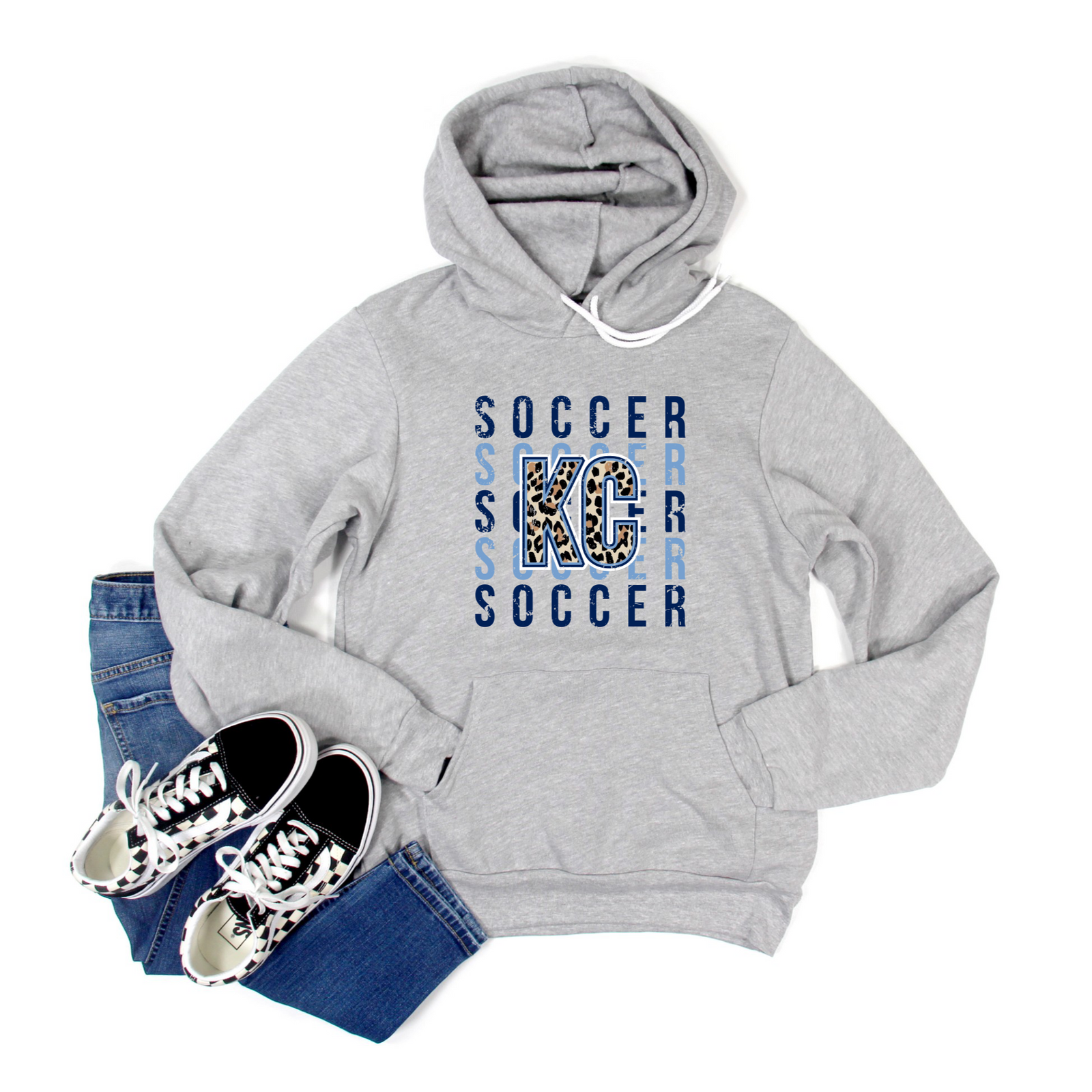 KC Soccer Repeated Tee or Sweatshirt