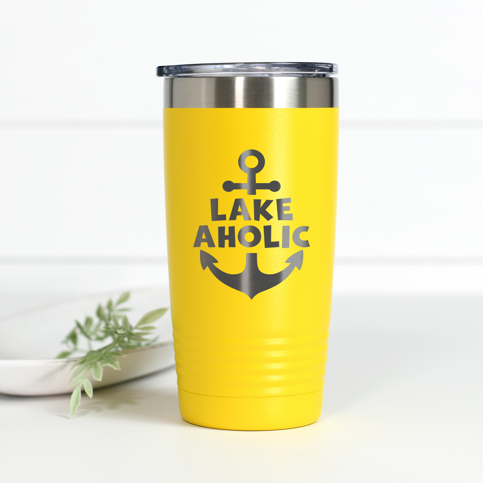 Lakeaholic 20 oz Engraved Tumbler