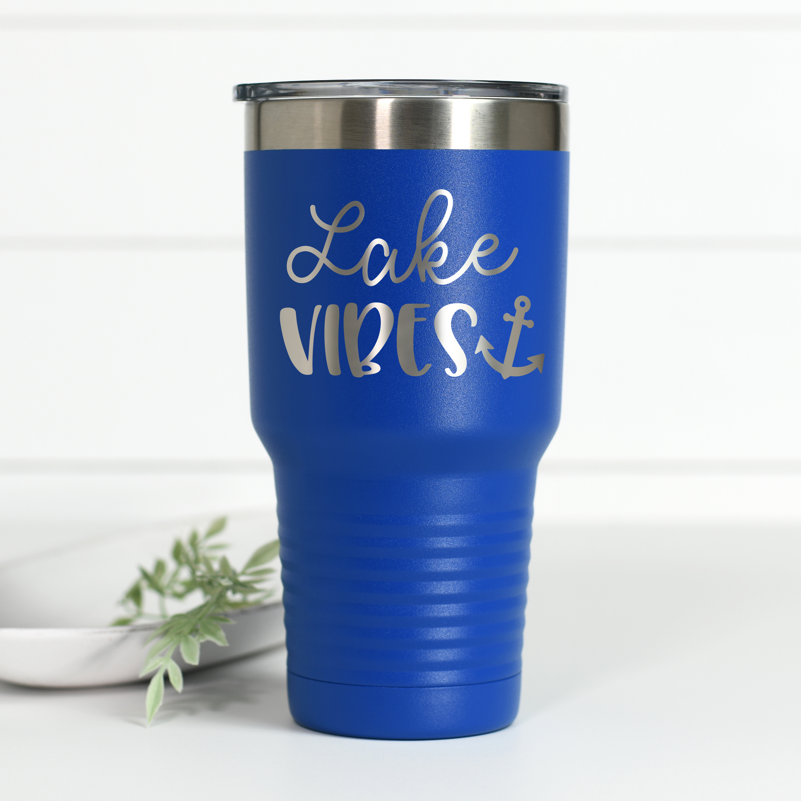 Lake Vibes 30 oz Engraved Tumbler