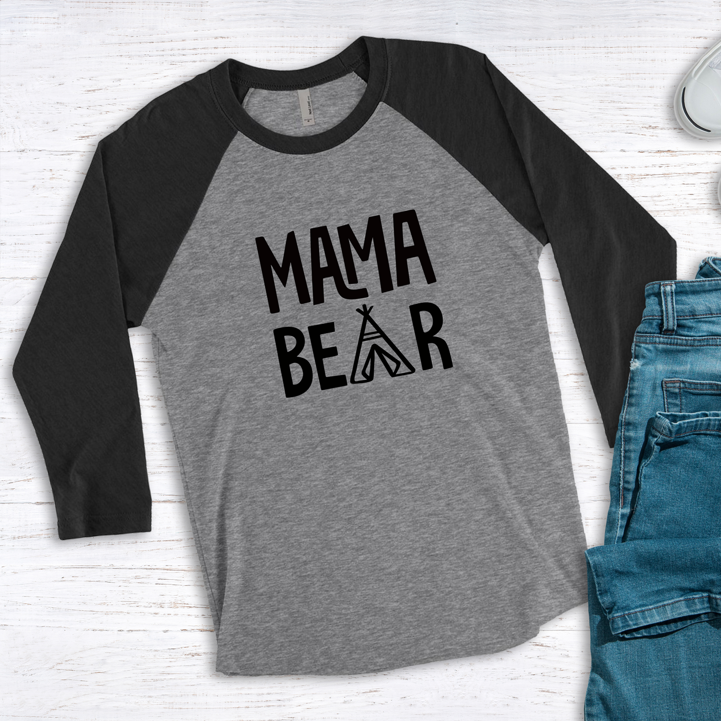 Mama Bear Raglan Tee