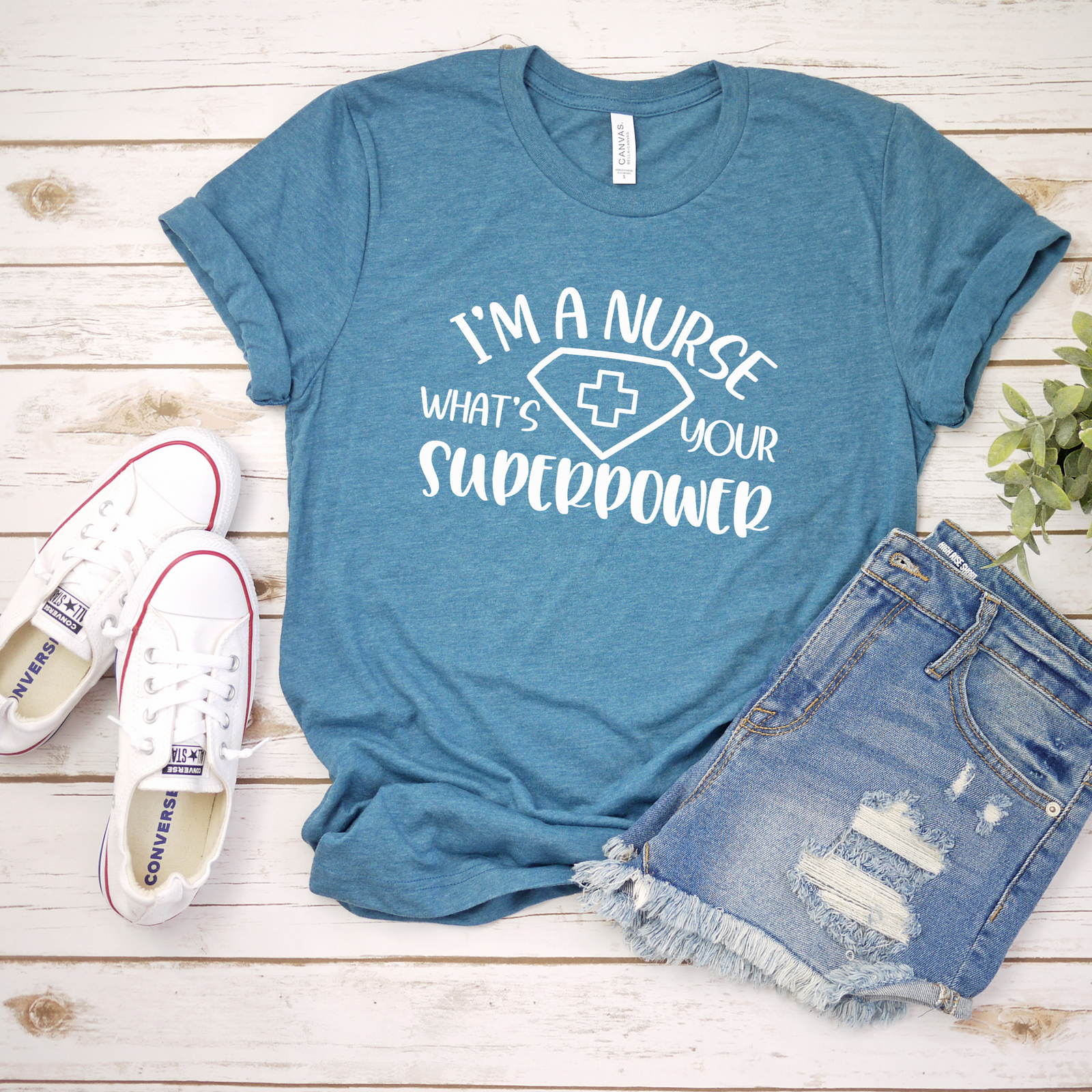 Nurse Superpower Tee