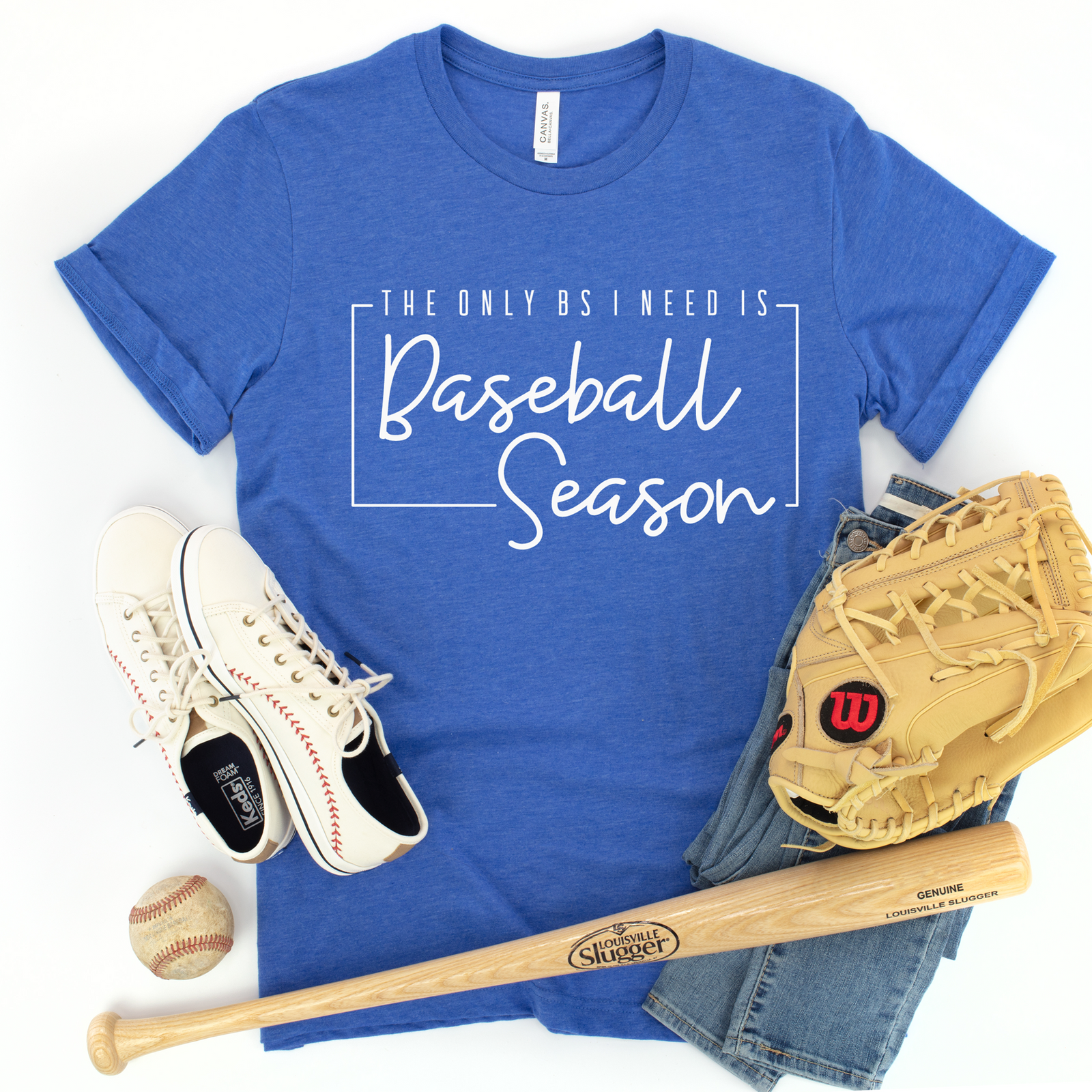 Only BS I Need is Baseball Season Tee
