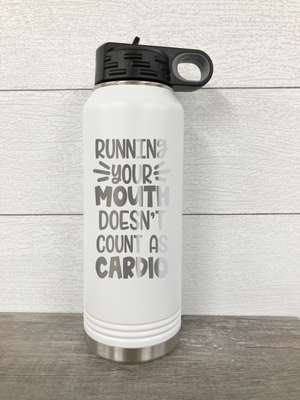 Running Your Mouth 32 oz. Water Bottle