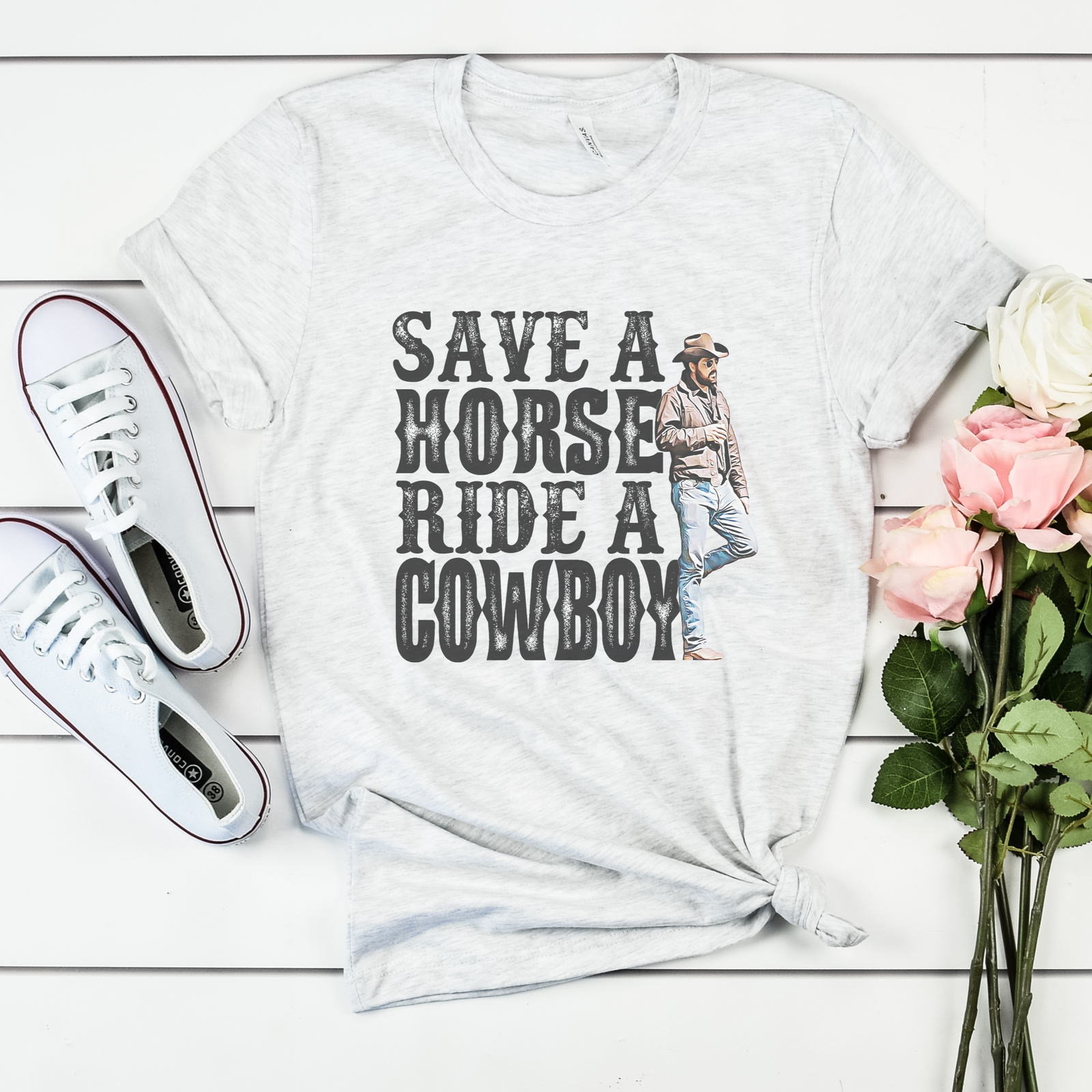 Save A Horse Ride A Cowboy Tee