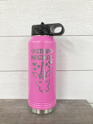 Stay Magical Unicorn 32 oz. Water Bottle