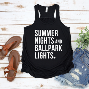 Summer Nights and Ballpark Lights Tank