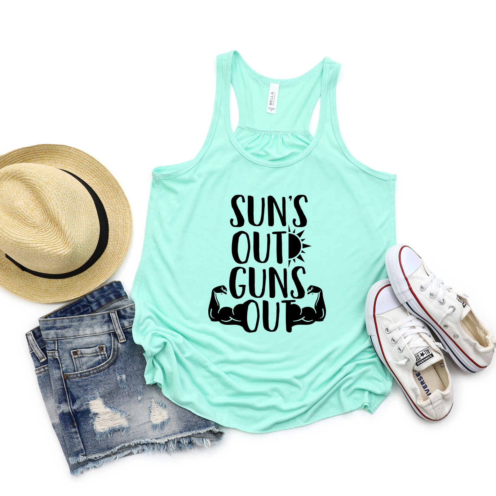 Suns Out Guns Out Tank