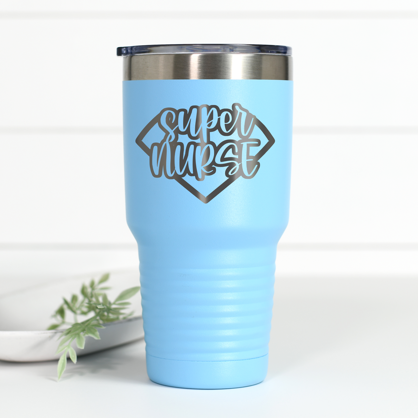 Super Nurse 30 oz Engraved Tumbler