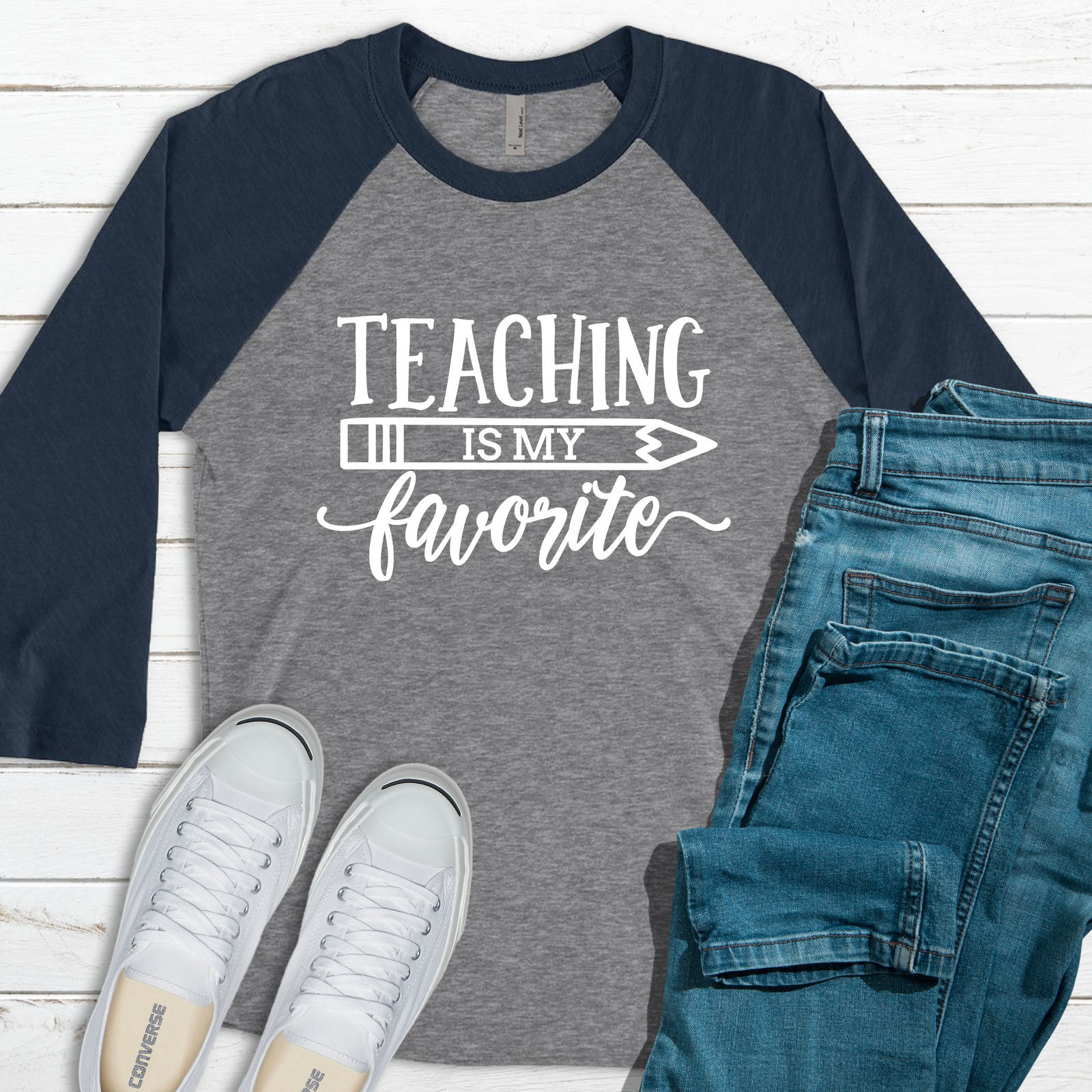 Teaching Is My Favorite Raglan Tee