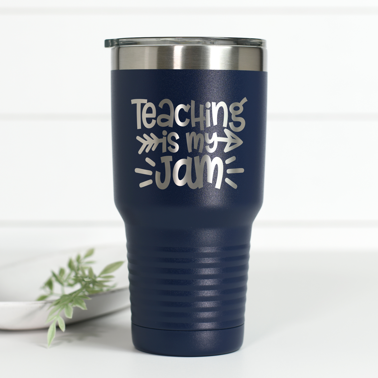 Teaching Is My Jam 30 oz Engraved Tumbler