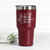 Thankful for Cranberries and Vodka 30 oz Engraved Tumbler