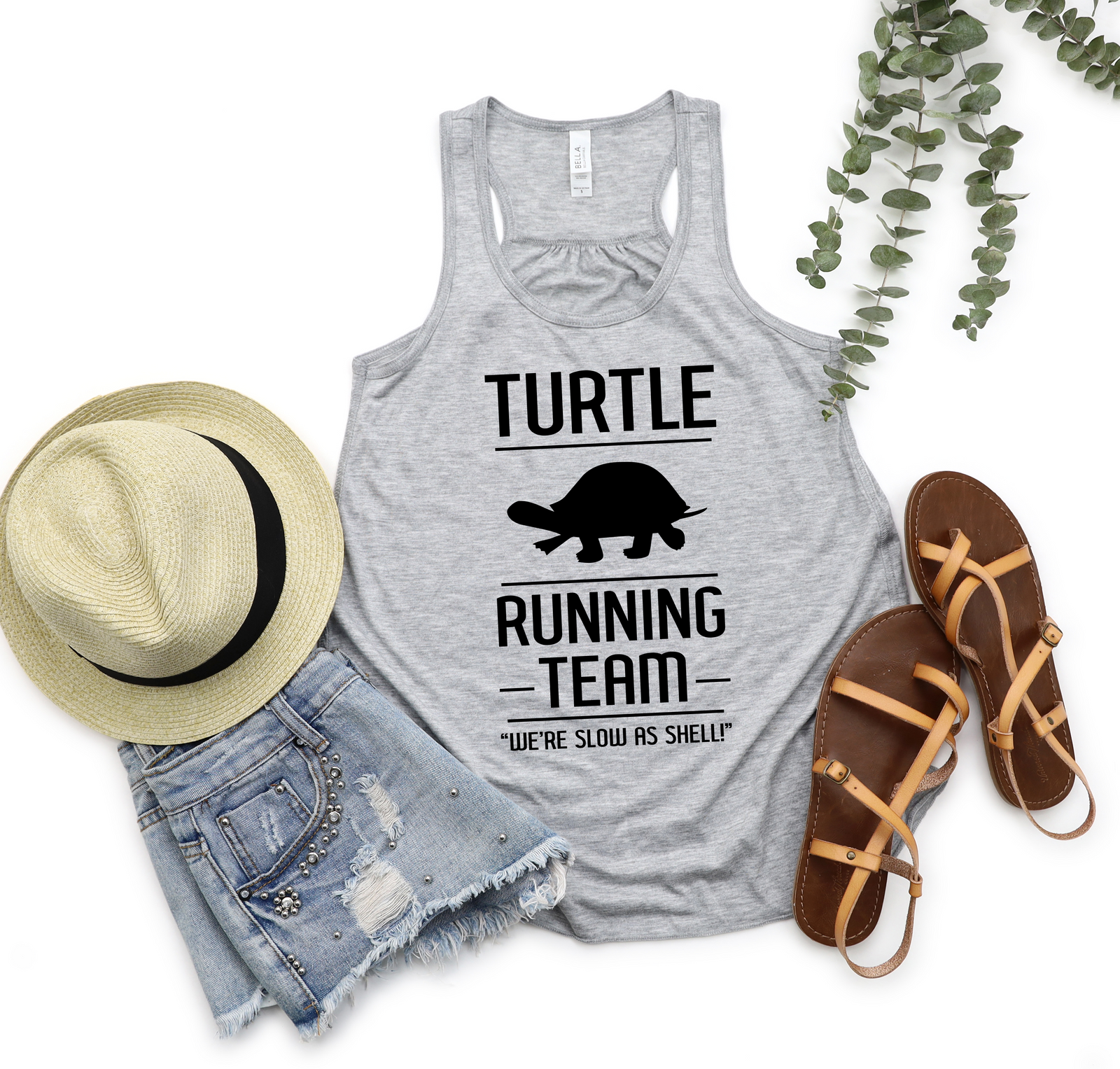 Turtle Running Team Tank