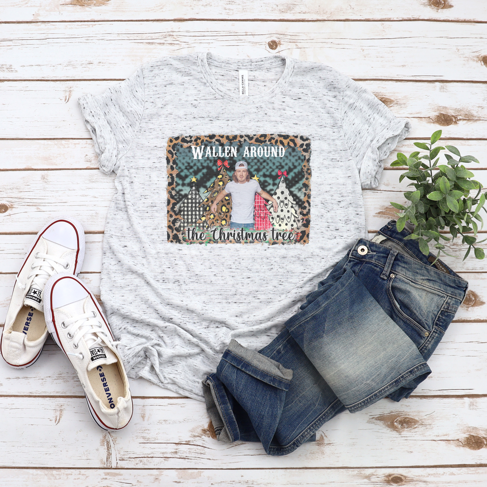 Wallen Around the Christmas Tree Tee