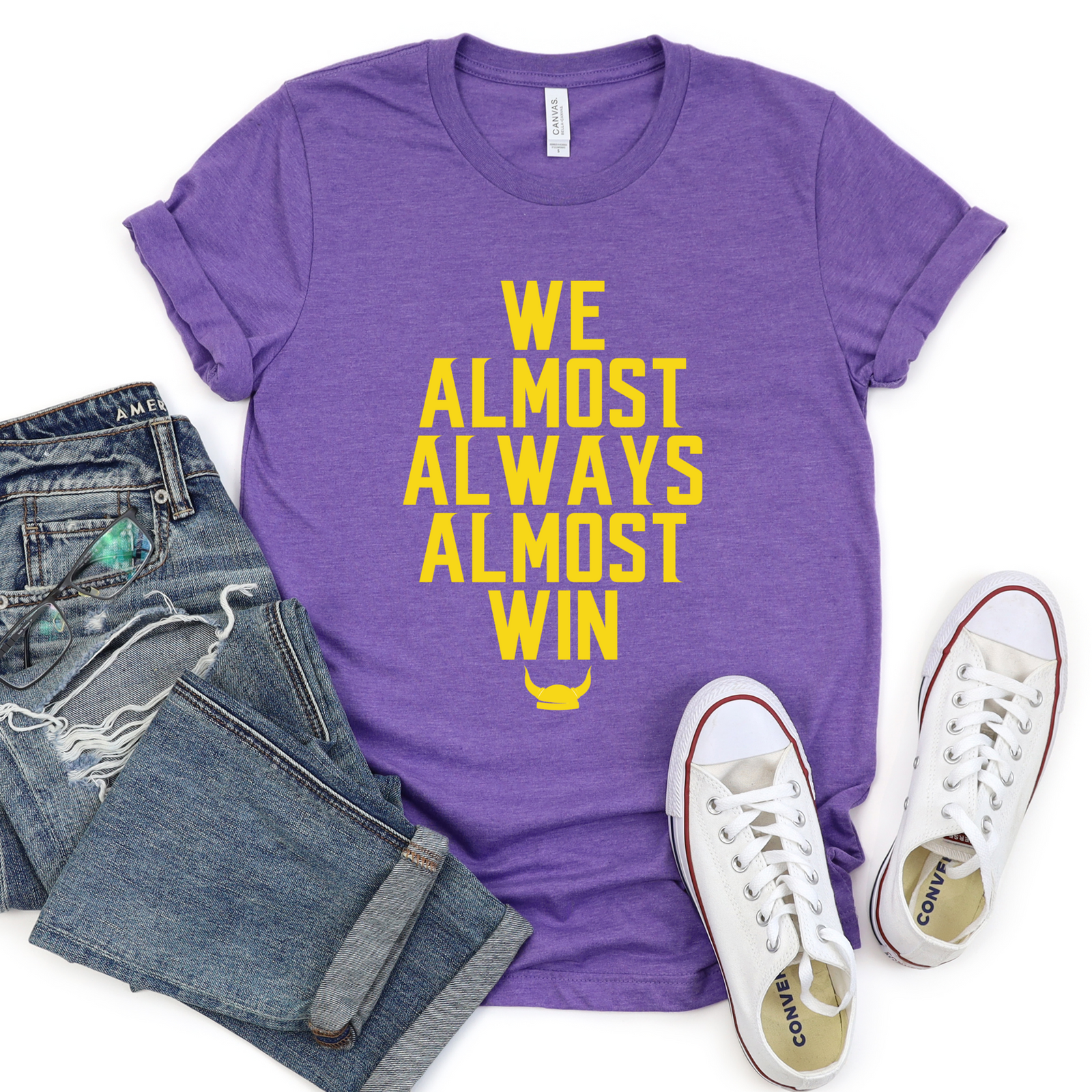 We Almost Always Win Minnesota Football Tee