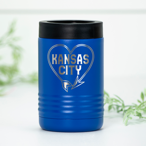 KC Western Auto Engraved Can Cooler