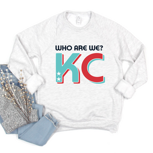 Who Are We KC Tee or Sweatshirt