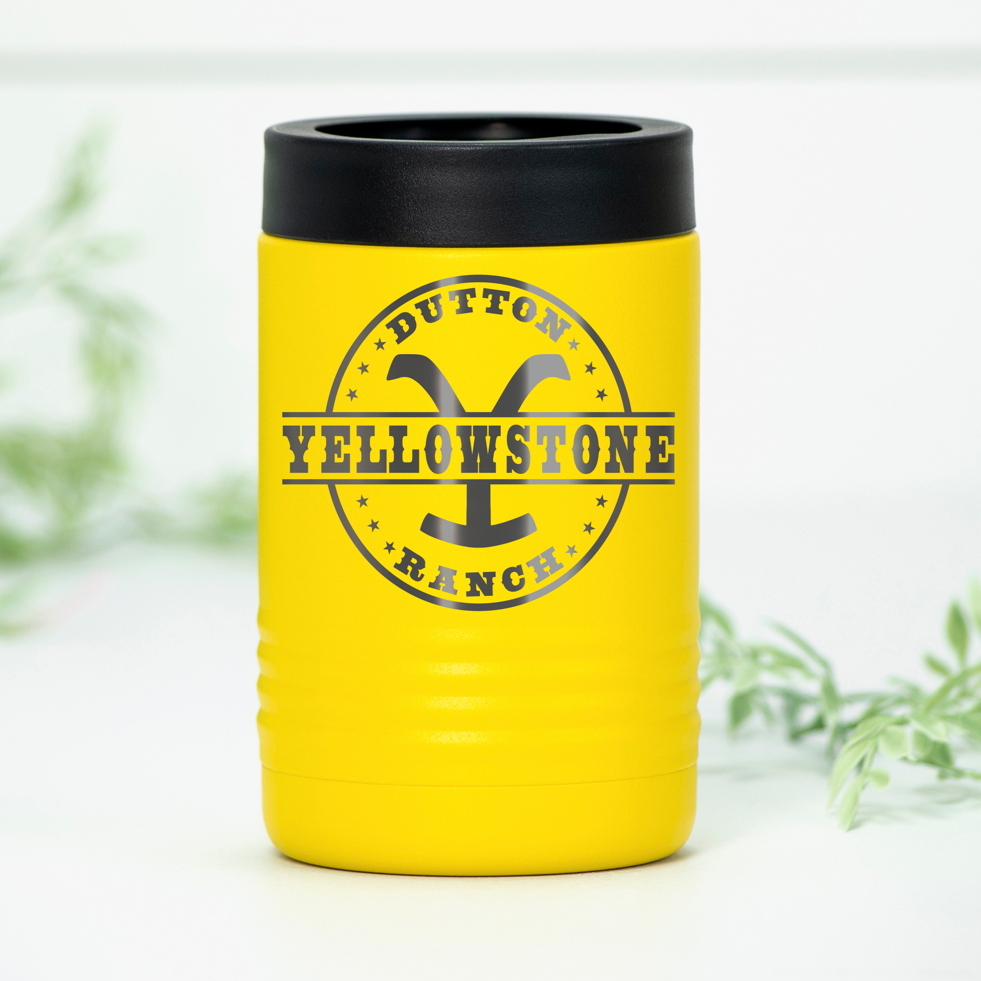 Yellowstone Engraved Can Cooler